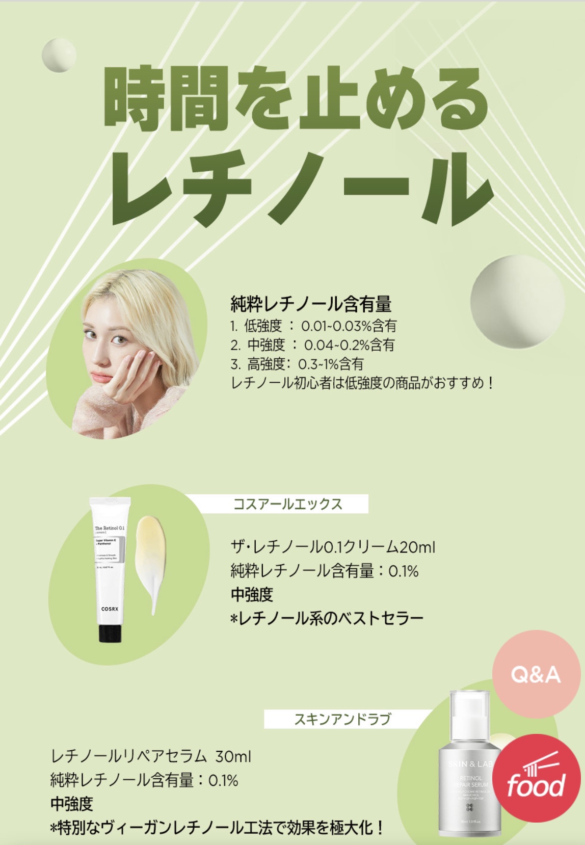 RXザ・レチノール0.1クリーム/COSRX/フェイスクリームを使ったクチコミ（2枚目）