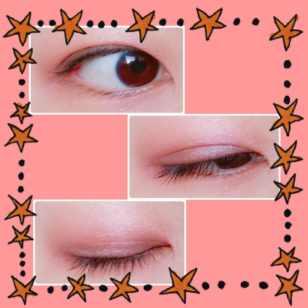 パウダーアイシャドウ ブルーミングキティ/DAISO/アイシャドウパレットを使ったクチコミ（1枚目）