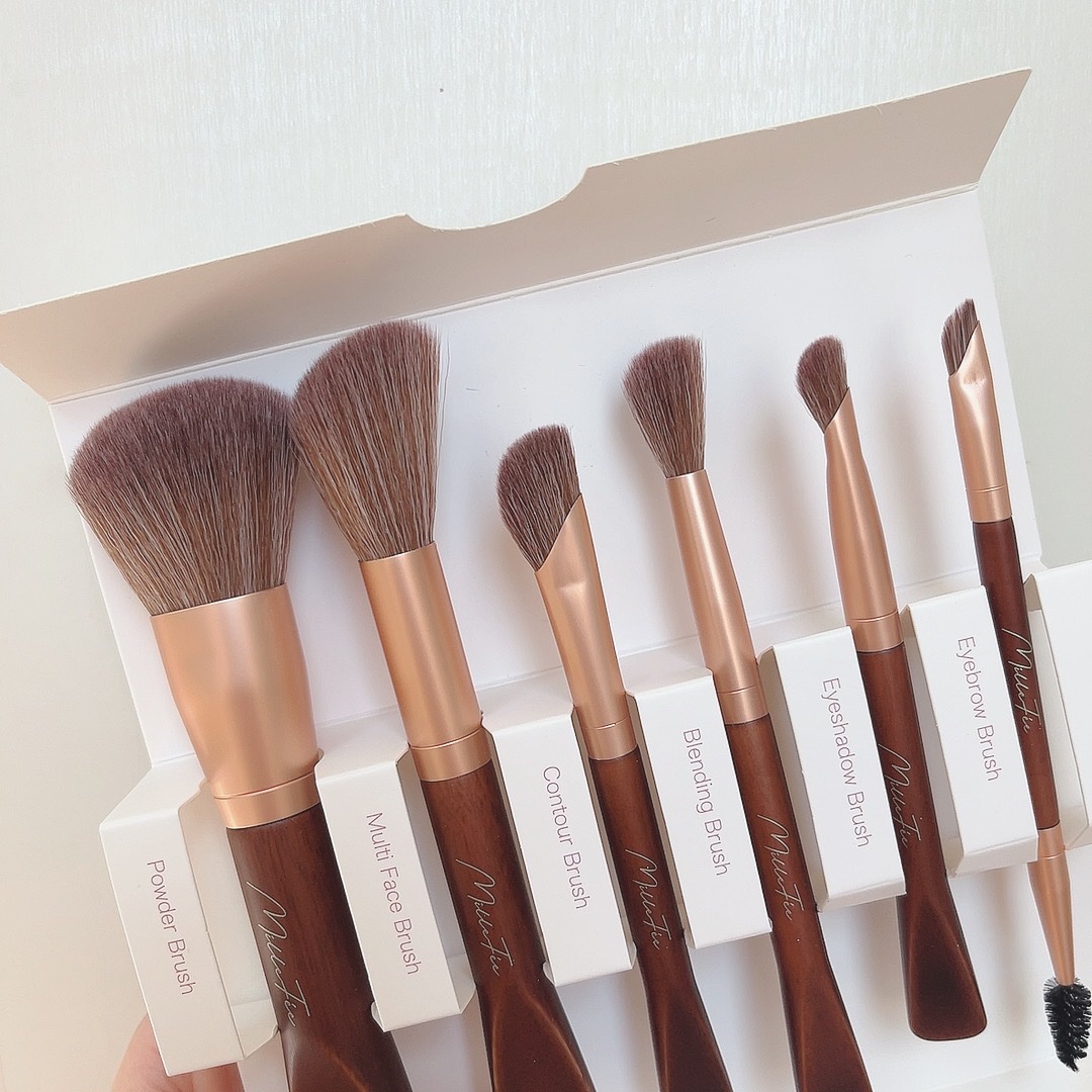 フェアリーメイクアップブラシセット/MilleFée/メイクブラシを使ったクチコミ（2枚目）