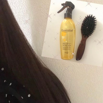 スピーディケアミスト/エッセンシャル/ヘアミストを使ったクチコミ(1枚目)