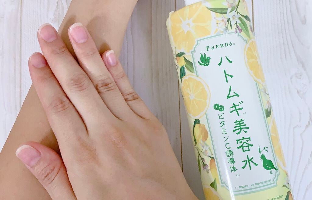 ハトムギ美容水inビタミンC誘導体/パエンナ/化粧水を使ったクチコミ(5枚目)