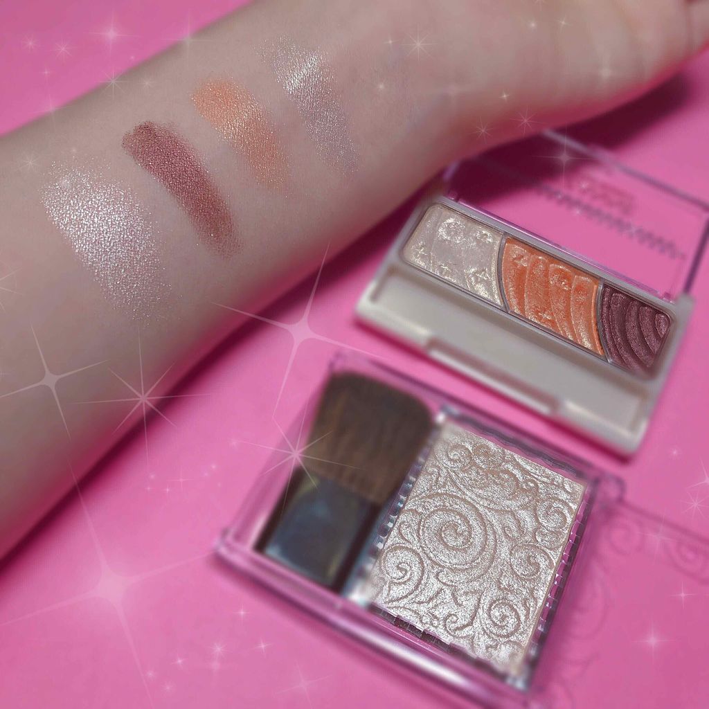 トーンアップアイシャドウ/CEZANNE/アイシャドウパレットを使ったクチコミ(1枚目)