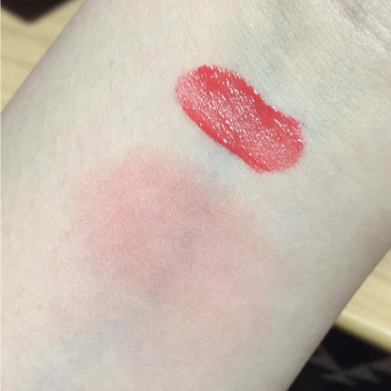 ジューシーレディリキッドチーク/キャンメイク/リキッドチークを使ったクチコミ(3枚目)