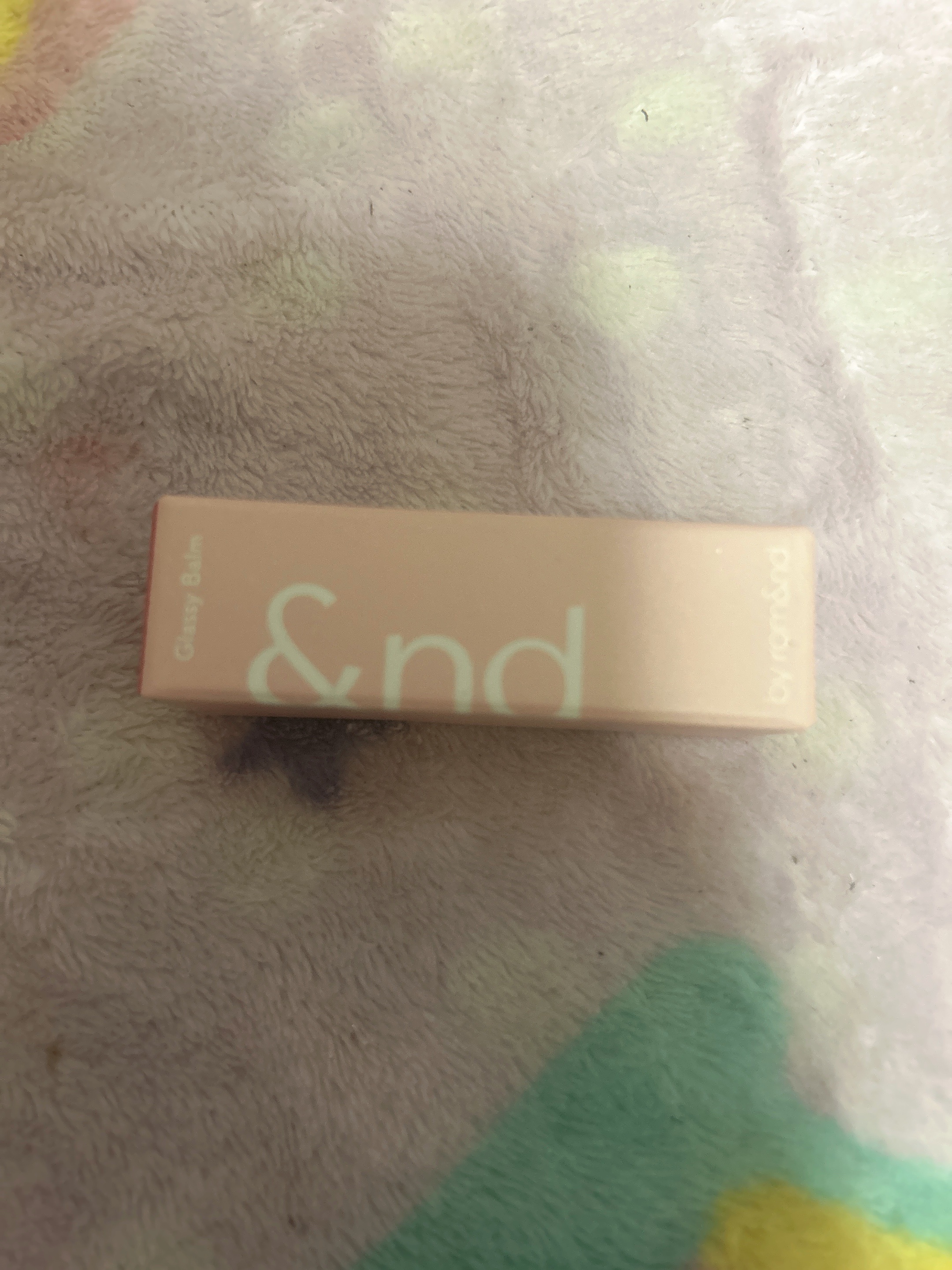 アンドバイロムアンド グラッシーバーム PK01 ベアローズ/&nd by rom&nd/口紅を使ったクチコミ（1枚目）