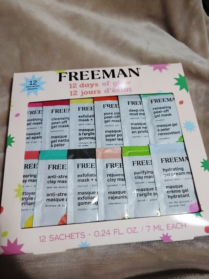 Freeman Beauty 12日間用グロウフェイスマスクセット