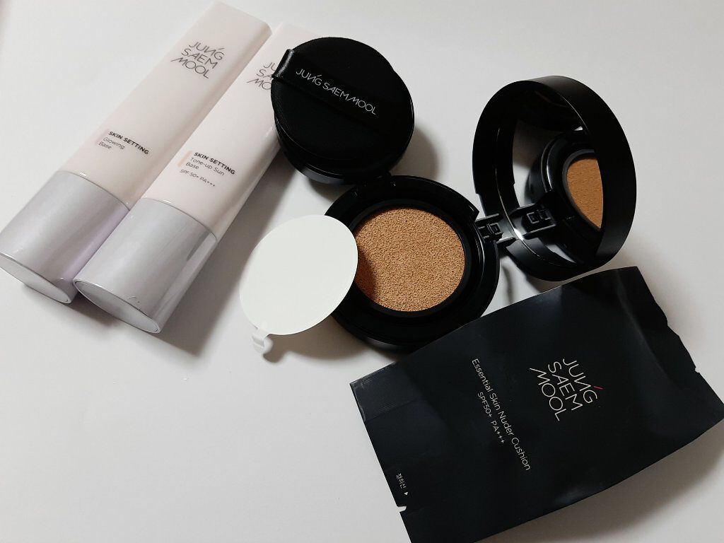 エッセンシャル スキン ヌーダー クッション/JUNG SAEM MOOL/クッションファンデーションを使ったクチコミ(2枚目)