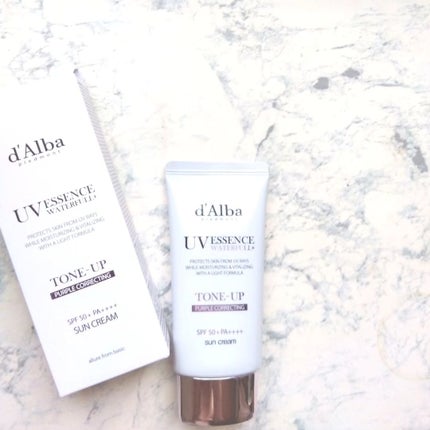 ダルバ ウォータフル トーンアップ サンクリーム(パープル)/ダルバ/日焼け止めクリームを使ったクチコミ(6枚目)