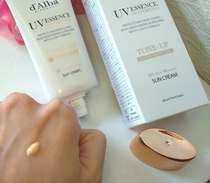 ウォータフルトーンアップサンクリーム/ダルバ/日焼け止めクリームを使ったクチコミ(5枚目)