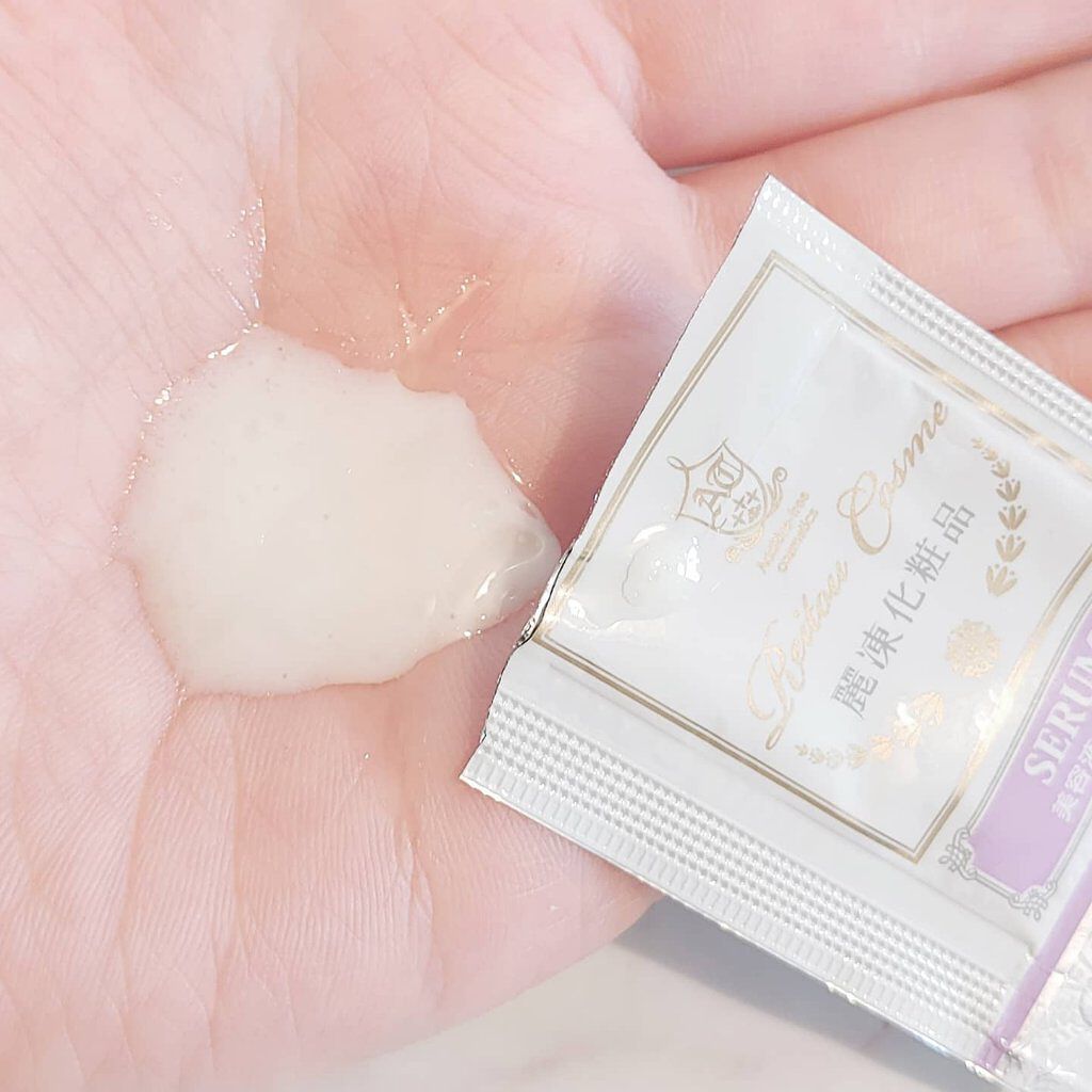 美容液クリーム/麗凍化粧品/フェイスクリームを使ったクチコミ（3枚目）