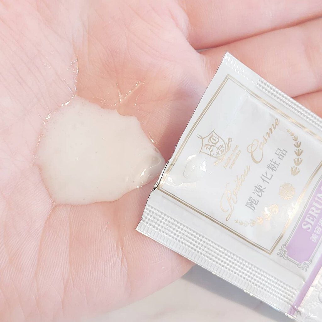 美容液クリーム/麗凍化粧品/フェイスクリームを使ったクチコミ(3枚目)