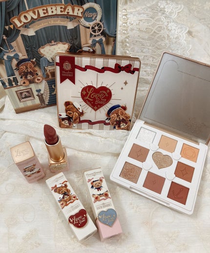 Love Bear 9色 アイシャドウパレット/FlowerKnows/アイシャドウパレットを使ったクチコミ(10枚目)