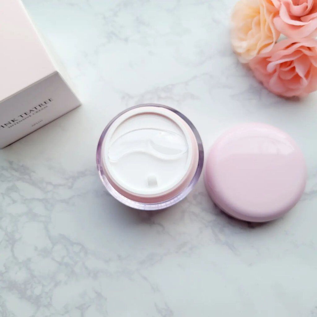 ピンクティーツリークリーム/APLIN/フェイスクリームを使ったクチコミ（3枚目）