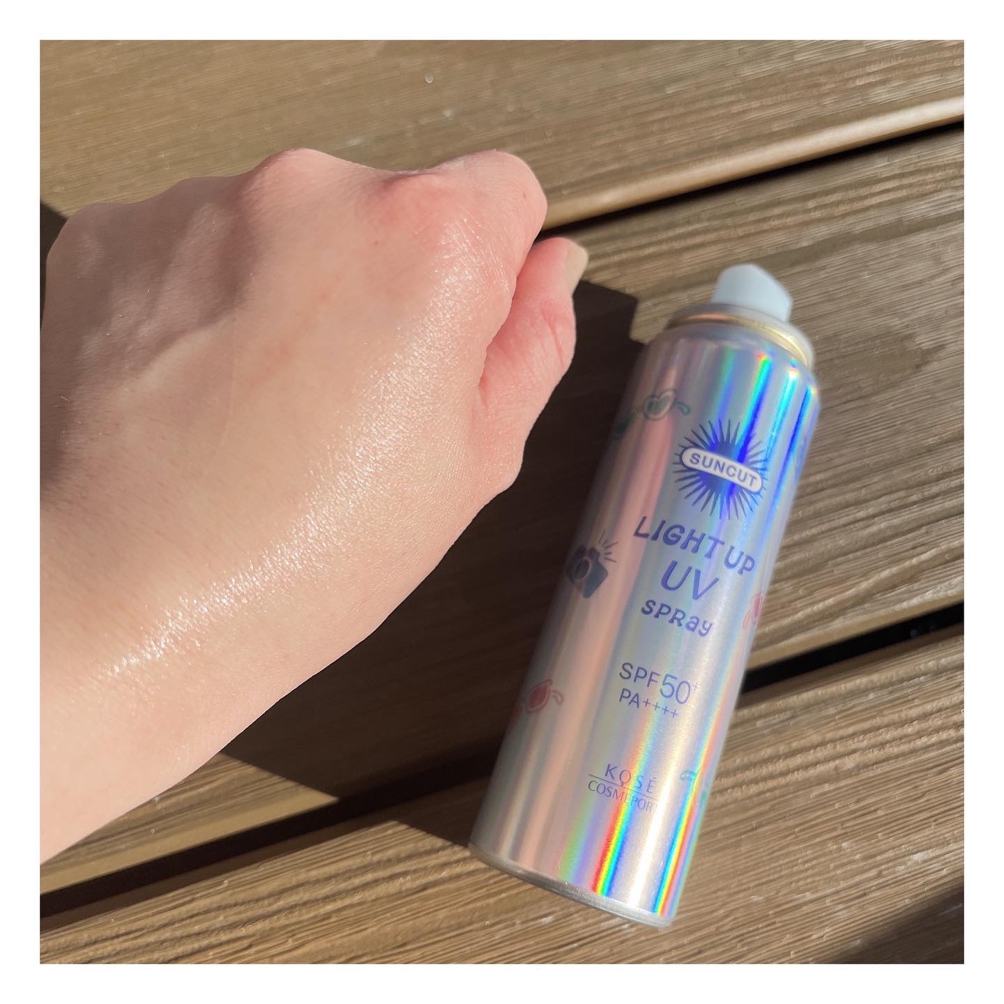 サンカットR ライトアップUV スプレー/サンカット®/日焼け止めミスト・スプレーを使ったクチコミ（3枚目）