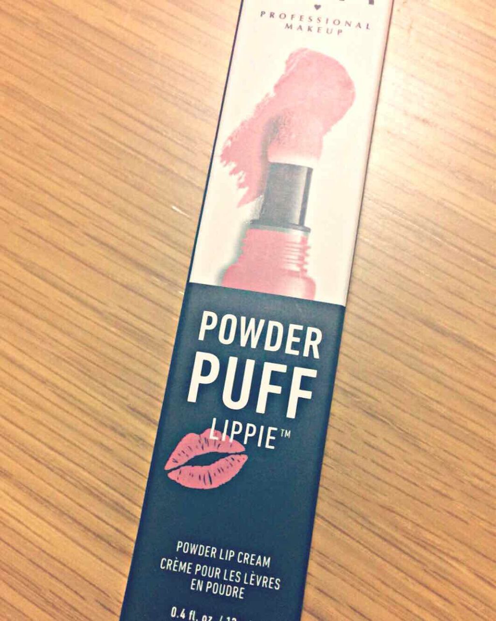 パウダーパフリッピー リップクリーム/NYX Professional Makeup/口紅を使ったクチコミ（2枚目）