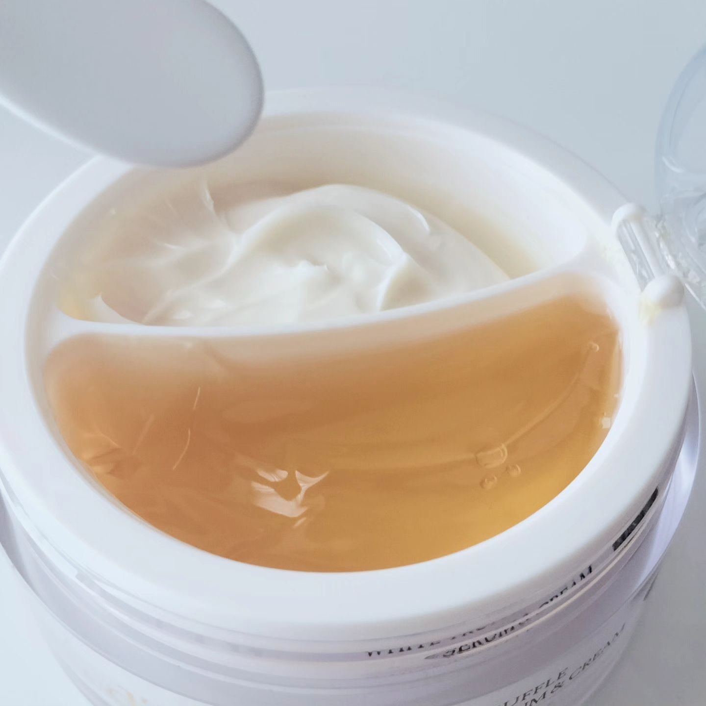 ホワイトトリュフダブルセラムアンドクリーム/ダルバ/フェイスクリームを使ったクチコミ（3枚目）