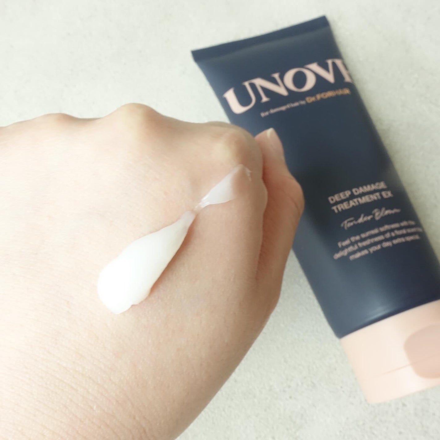 ディープダメージトリートメントEX/UNOVE/洗い流すヘアトリートメントを使ったクチコミ(3枚目)