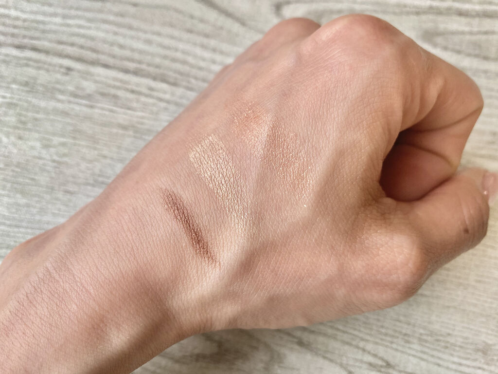 トーンアップアイシャドウ/CEZANNE/アイシャドウパレットを使ったクチコミ（3枚目）