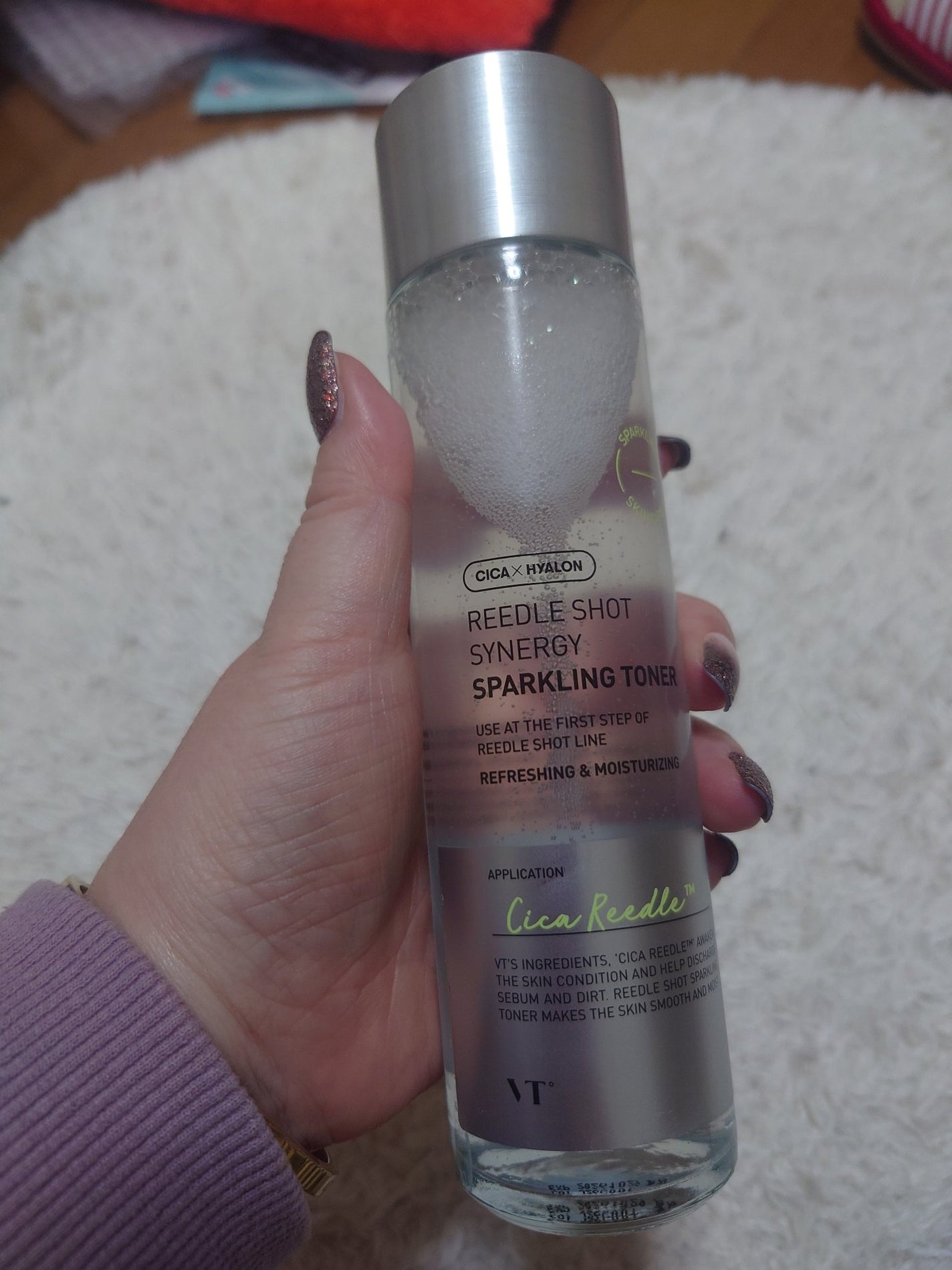 リードルショットシナジースパークリングトナー/VT/化粧水を使ったクチコミ(1枚目)