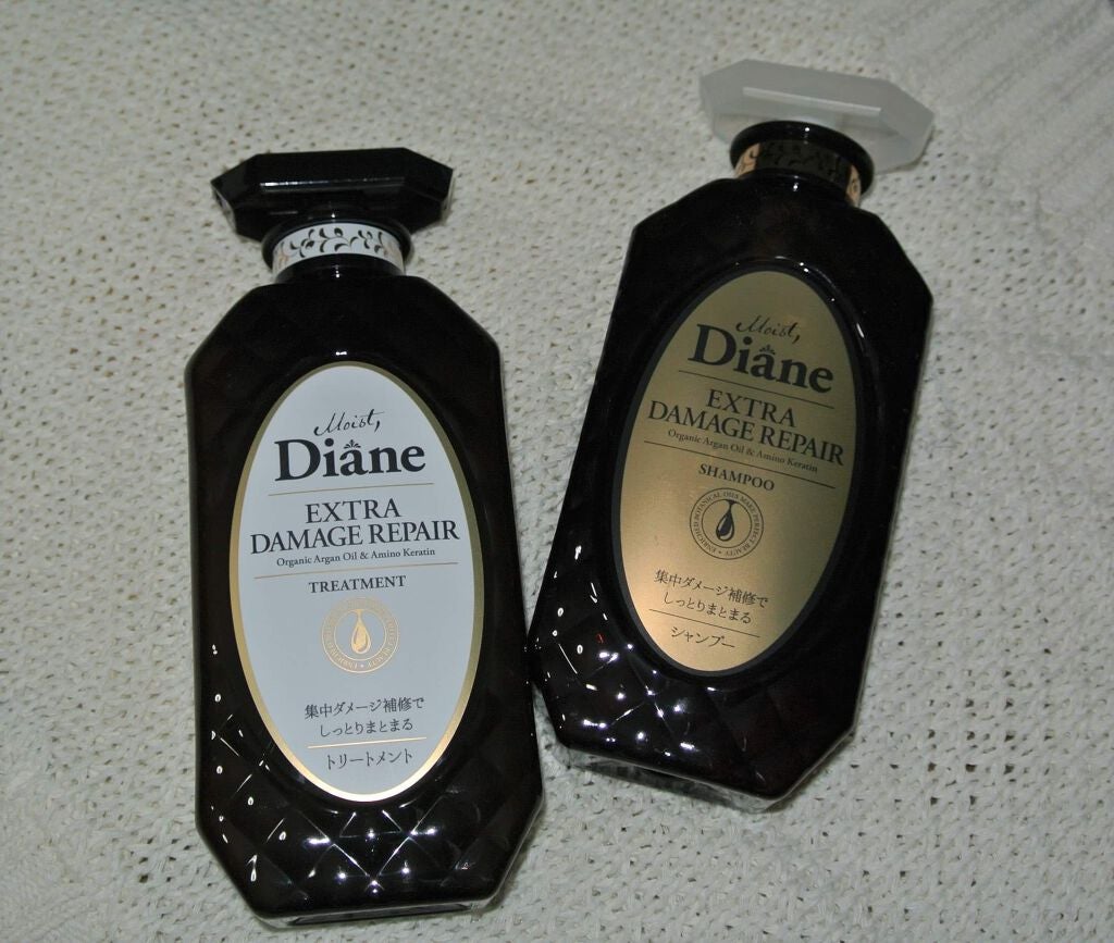 パーフェクトビューティ モイストダイアン エクストラダメージリペア シャンプー/トリートメント/ダイアン/市販シャンプーを使ったクチコミ(1枚目)