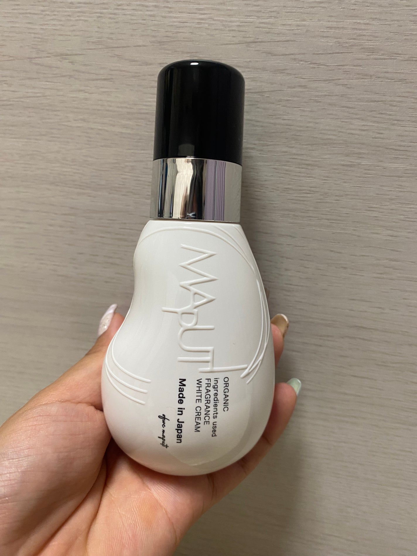 オーガニックフレグランスホワイトクリーム/MAPUTI/デリケートゾーンケアを使ったクチコミ(1枚目)