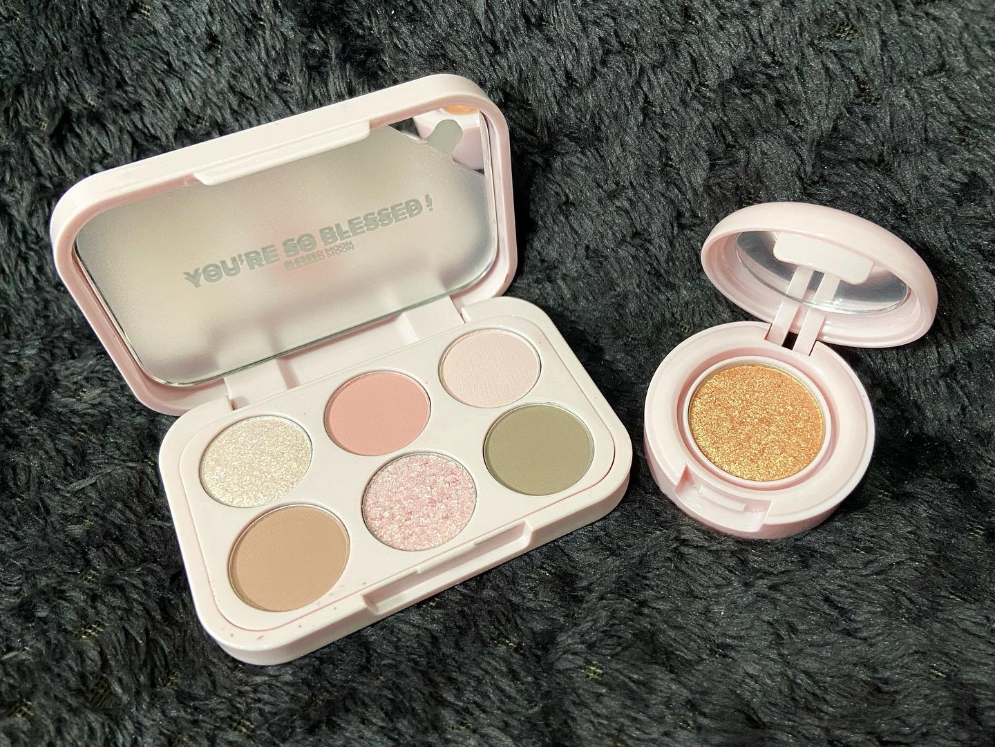 ミニライクアシャドウ 04 ロストスターズ(Mini Lost Stards）/BLESSED MOON/単色アイシャドウを使ったクチコミ（1枚目）