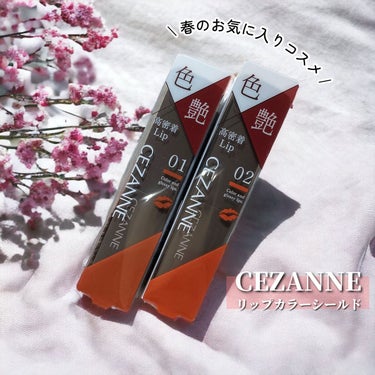 リップカラーシールド/CEZANNE/口紅を使ったクチコミ（1枚目）