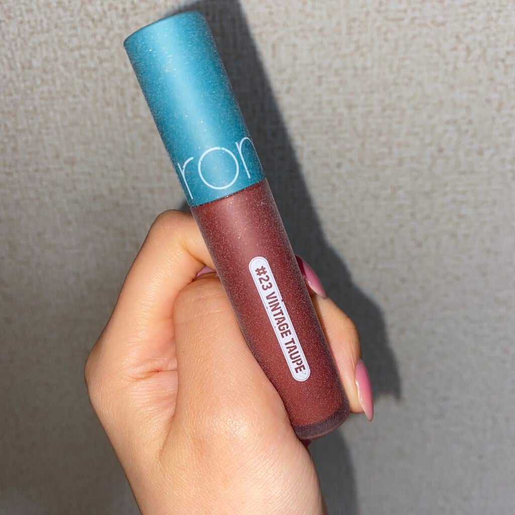 ゼロベルベットティント/rom&nd/リップティントを使ったクチコミ(1枚目)