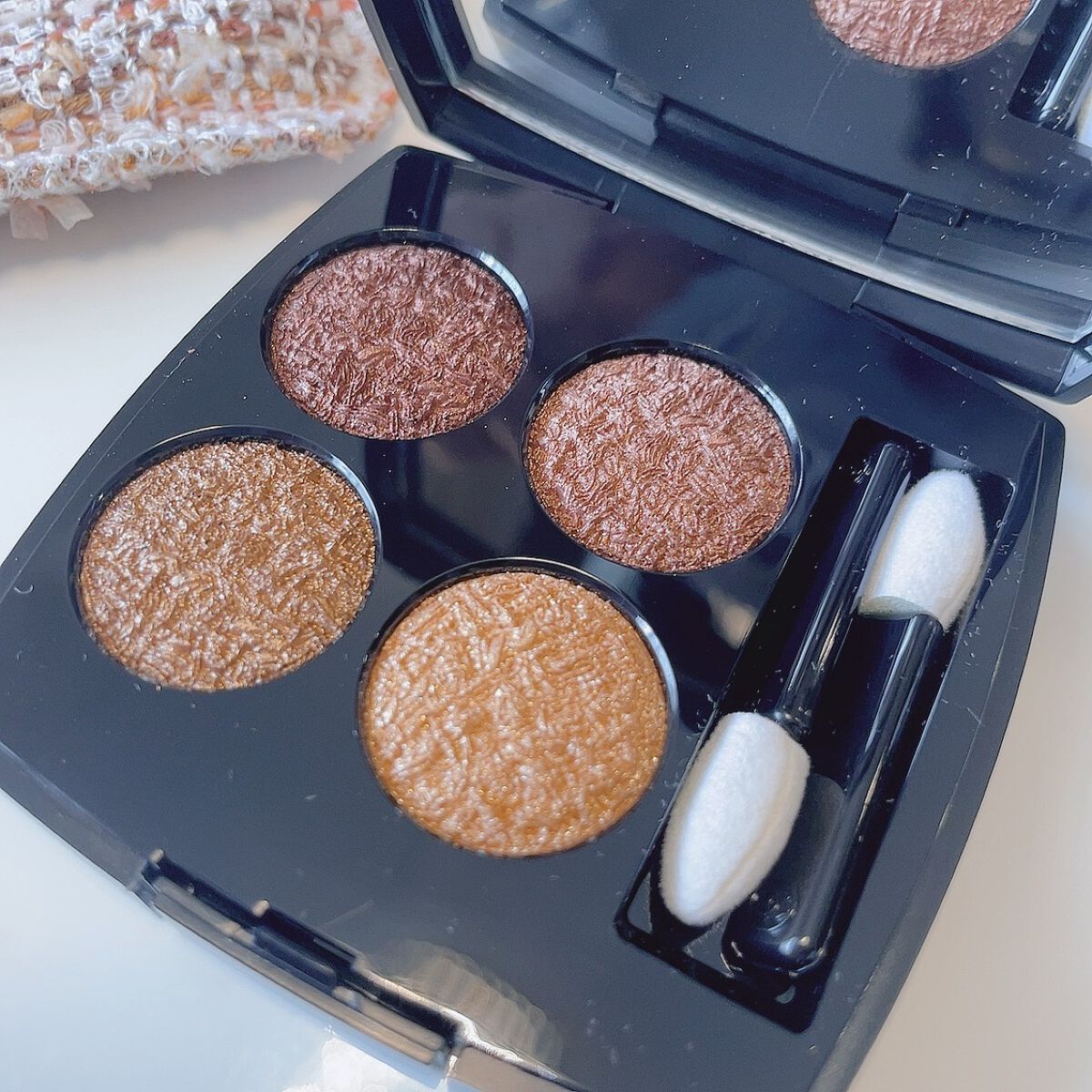 レ キャトル オンブル ツイード/CHANEL/アイシャドウパレットを使ったクチコミ（1枚目）