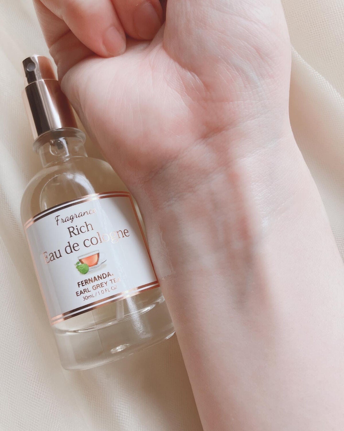 リッチオーデコロン アールグレイティー/フェルナンダ/香水(レディース)を使ったクチコミ(3枚目)