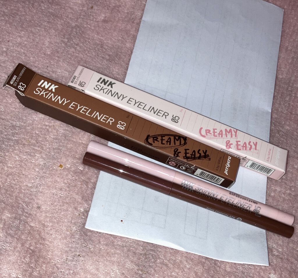 インク スキニー アイライナー/PERIPERA/ジェルアイライナーを使ったクチコミ（1枚目）