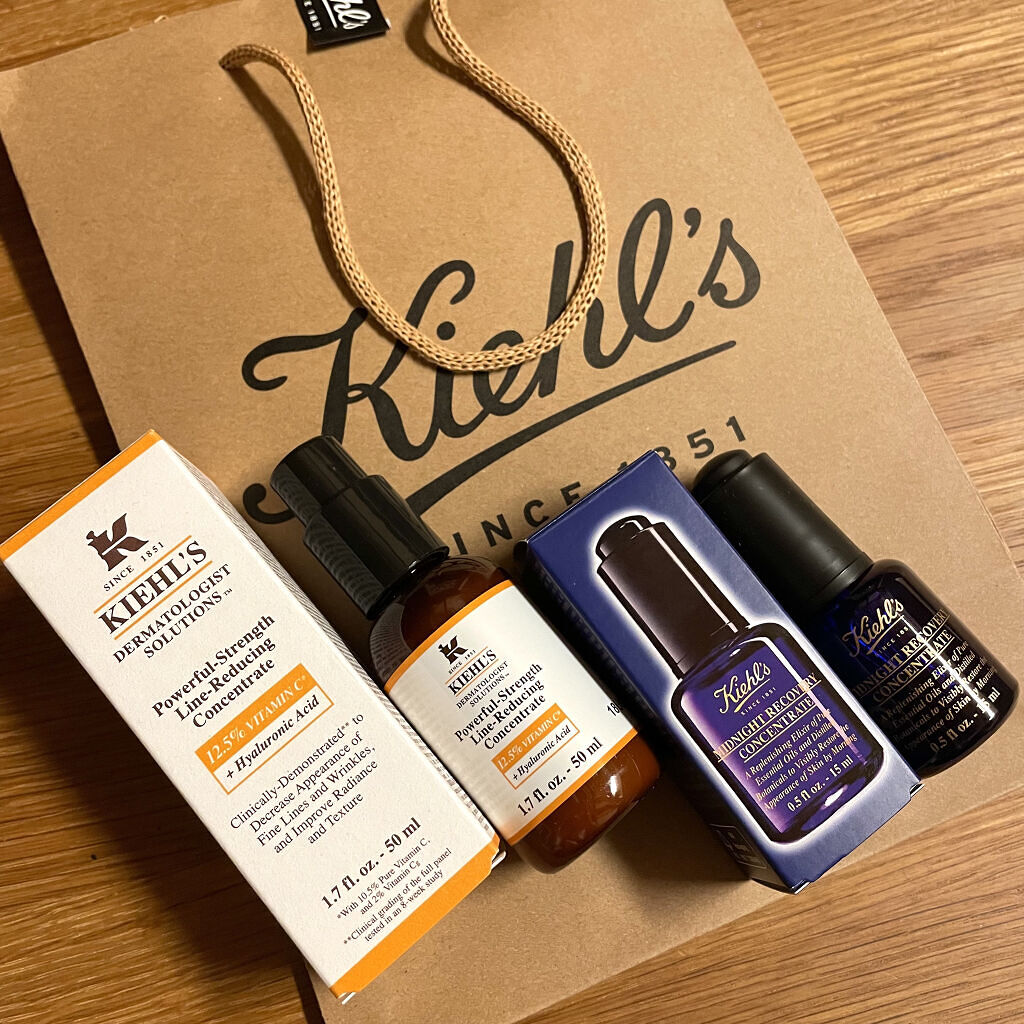 DS ライン コンセントレート 12.5 C/Kiehl's/美容液を使ったクチコミ（1枚目）