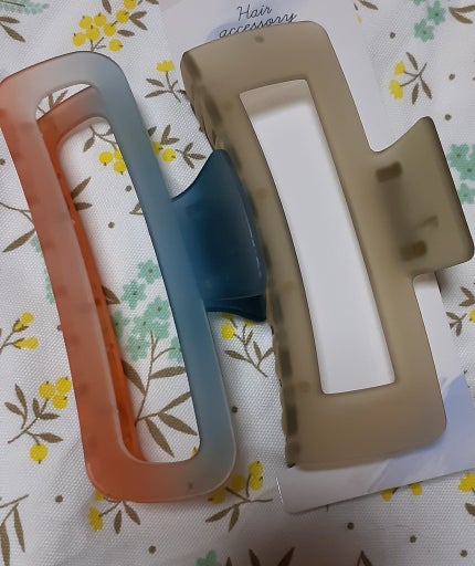 バンスクリップ/DAISO/ヘアアクセサリーを使ったクチコミ(6枚目)