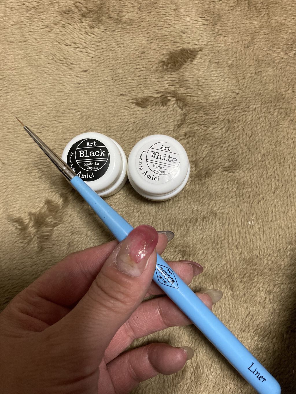 アミーチジェル/AMICI/ジェルネイルを使ったクチコミ（3枚目）