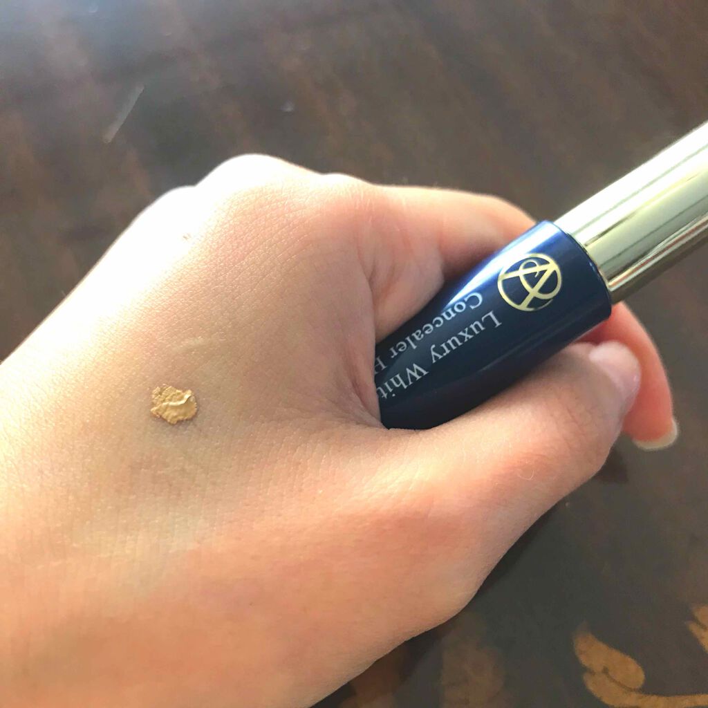 ラグジュアリーホワイト コンシーラーHQ/アンプルール/リキッドコンシーラーを使ったクチコミ（1枚目）