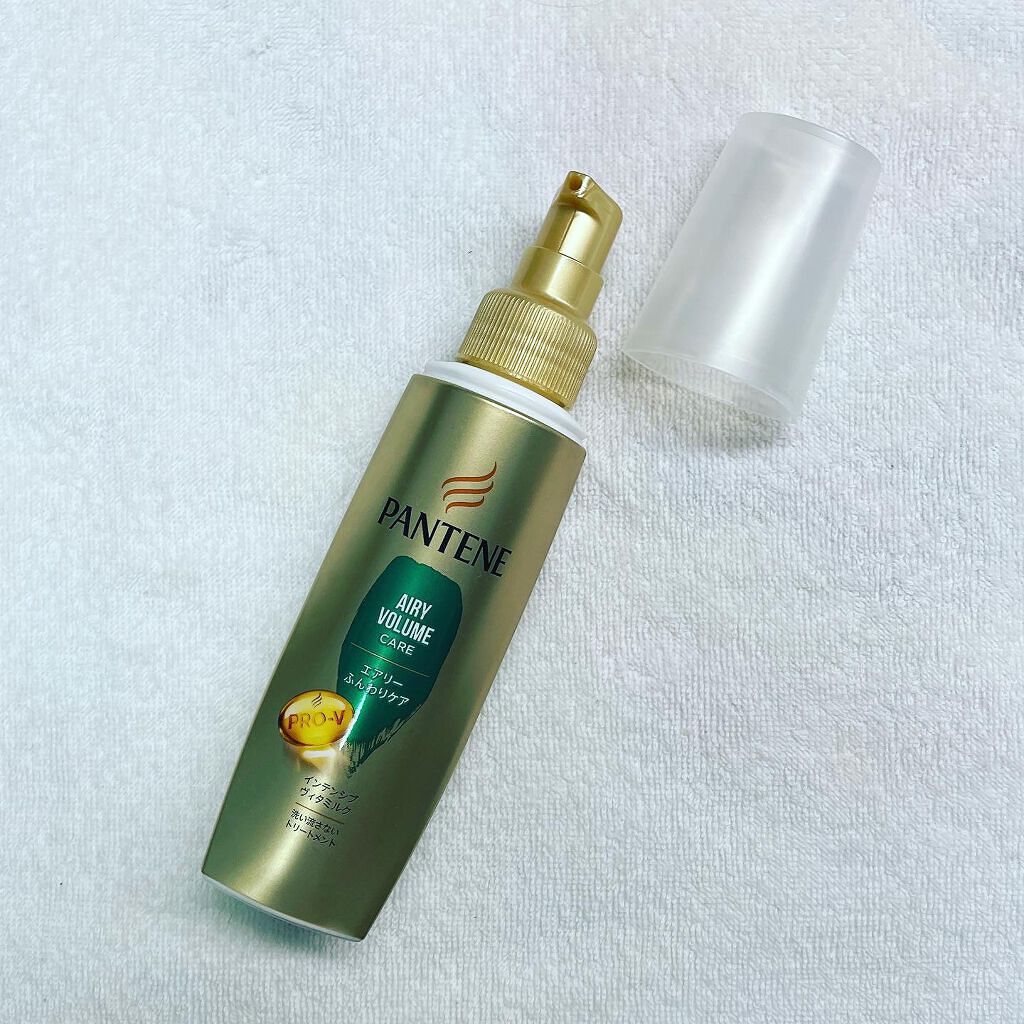 インテンシブ ヴィタミルク 洗い流さないトリートメント 細い・ボリュームがない髪用/パンテーン/ヘアミルクを使ったクチコミ（2枚目）