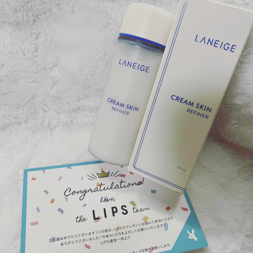 クリームスキン ローション/LANEIGE/化粧水を使ったクチコミ（1枚目）