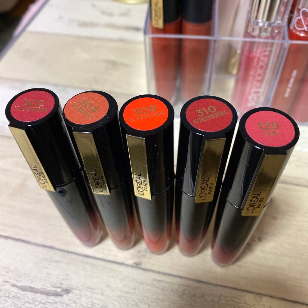 ブリリアントシグネチャー/ロレアル パリ/口紅を使ったクチコミ(2枚目)