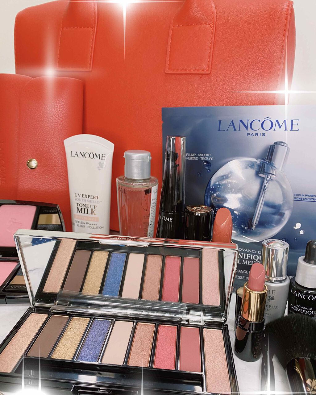 ランコムLANCÔME アイシャドウ口紅チークパレット - アイシャドウ