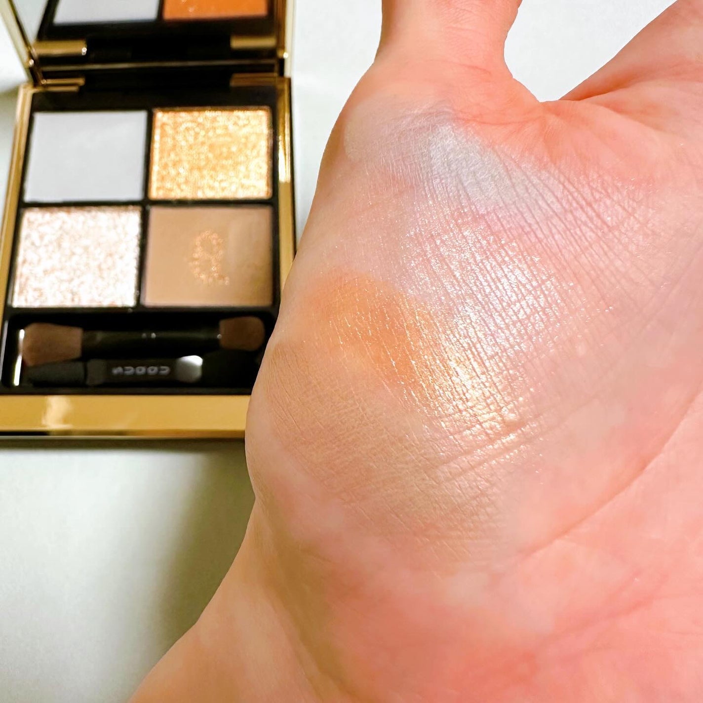 シグニチャー カラー アイズ/SUQQU/アイシャドウパレットを使ったクチコミ(3枚目)