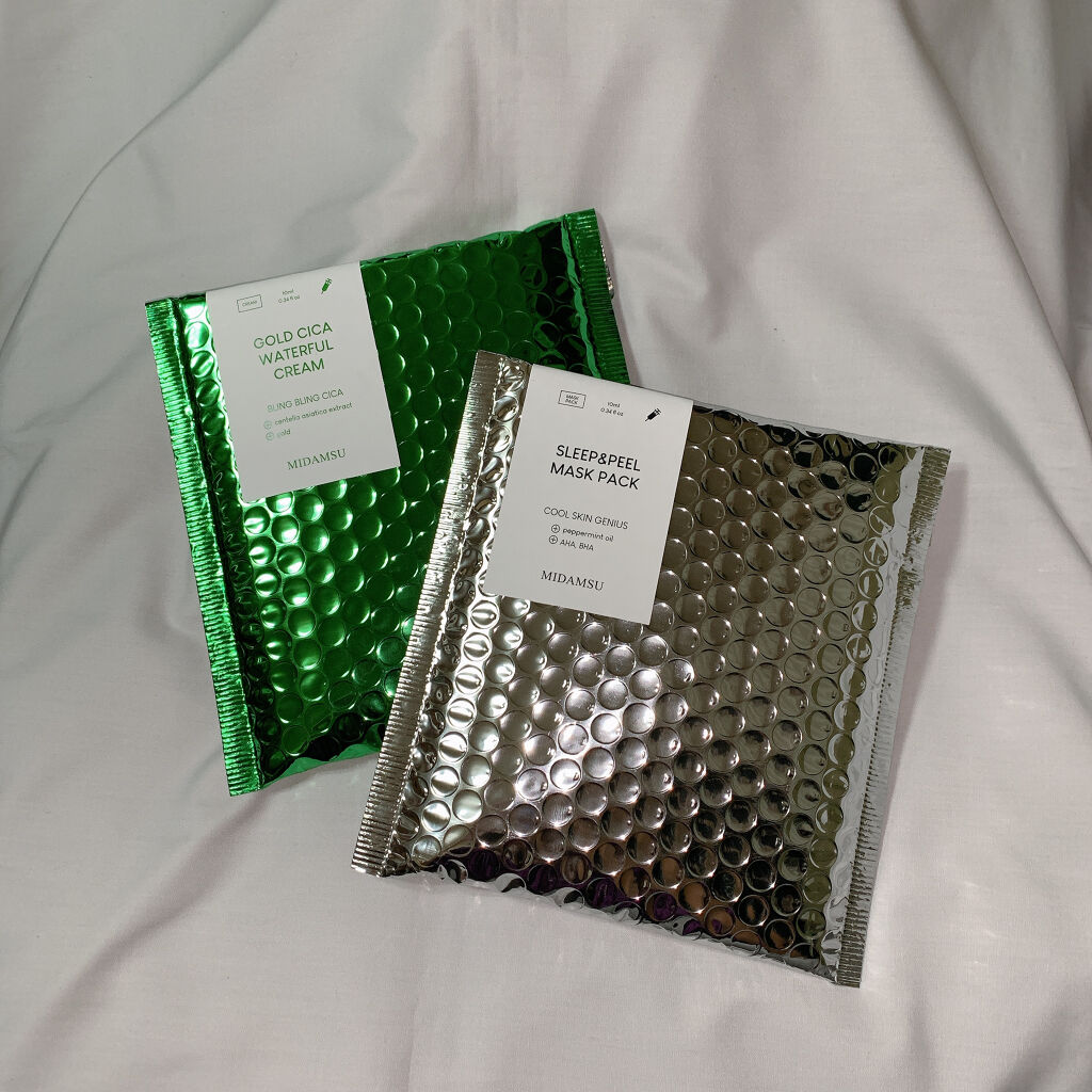 ゴールドシカウォーターフルクリーム/MIDAMSU/フェイスクリームを使ったクチコミ（3枚目）