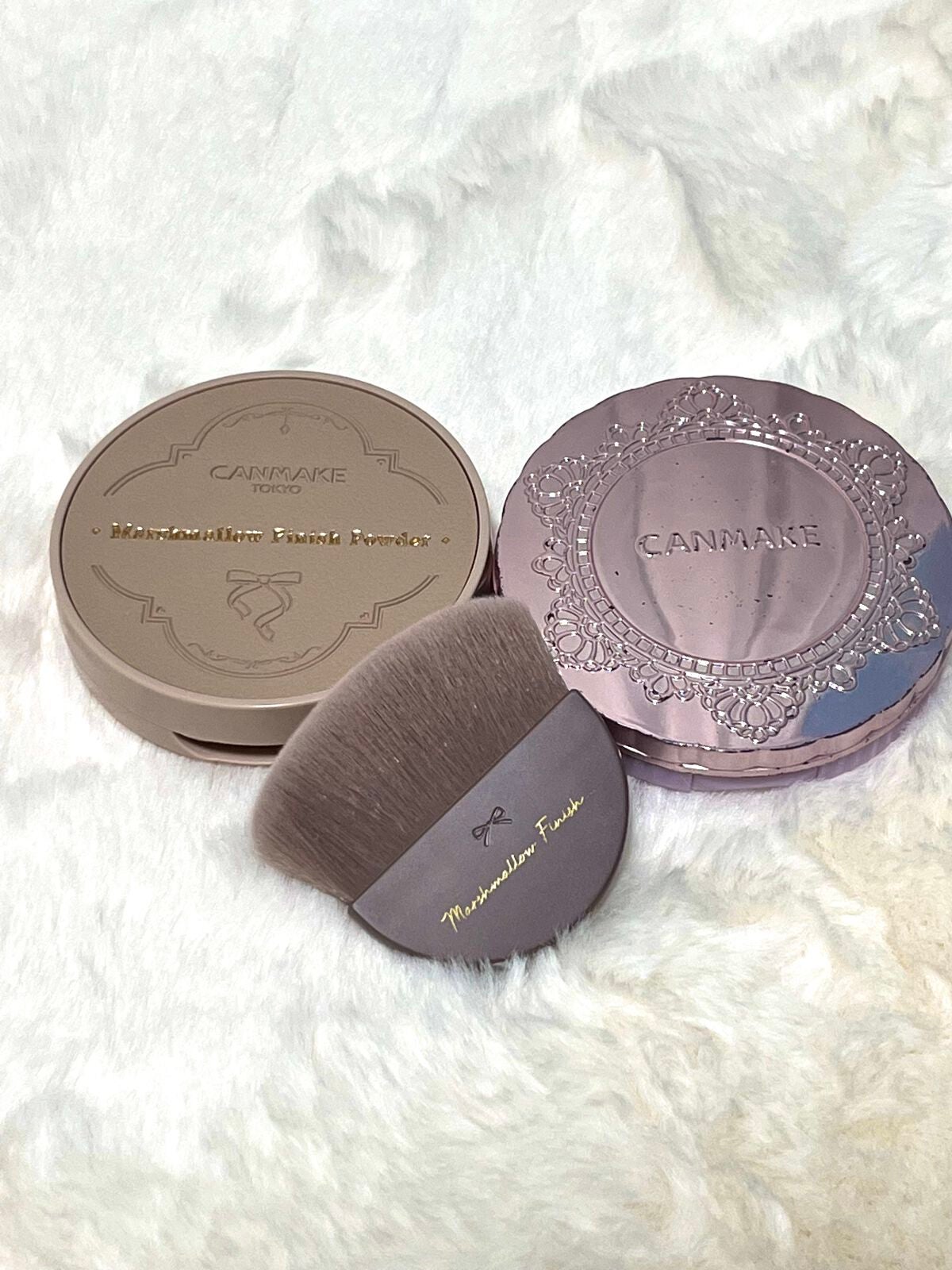 マシュマロフィニッシュパウダー ~Abloom~/キャンメイク/プレストパウダーを使ったクチコミ(2枚目)