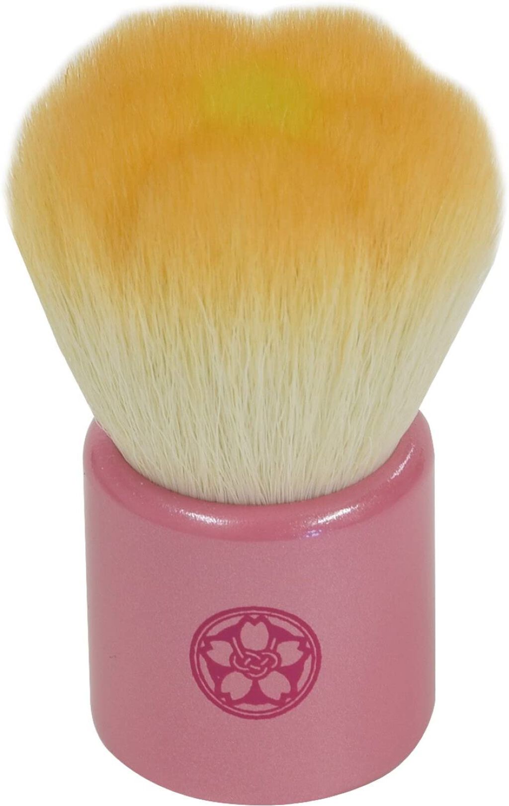 フラワー洗顔ブラシ オレンジ