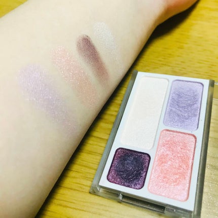 アイカラー4色タイプ/無印良品/アイシャドウパレットを使ったクチコミ(3枚目)