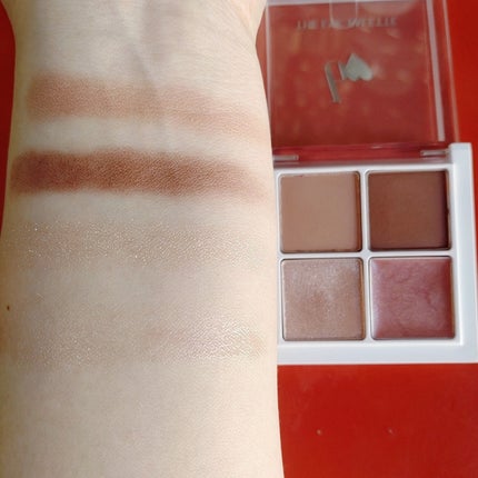 THE アイパレR/b idol/アイシャドウパレットを使ったクチコミ(7枚目)