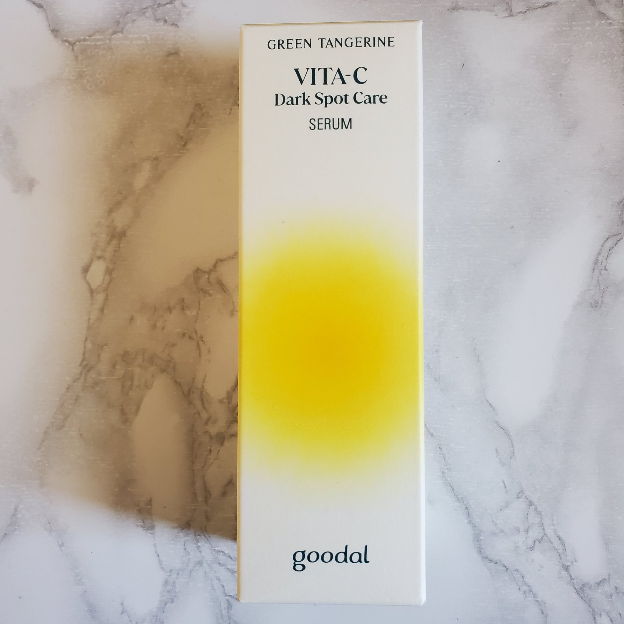 グリーンタンジェリン ビタC ダークスポットケアセラム/goodal/美容液を使ったクチコミ（1枚目）