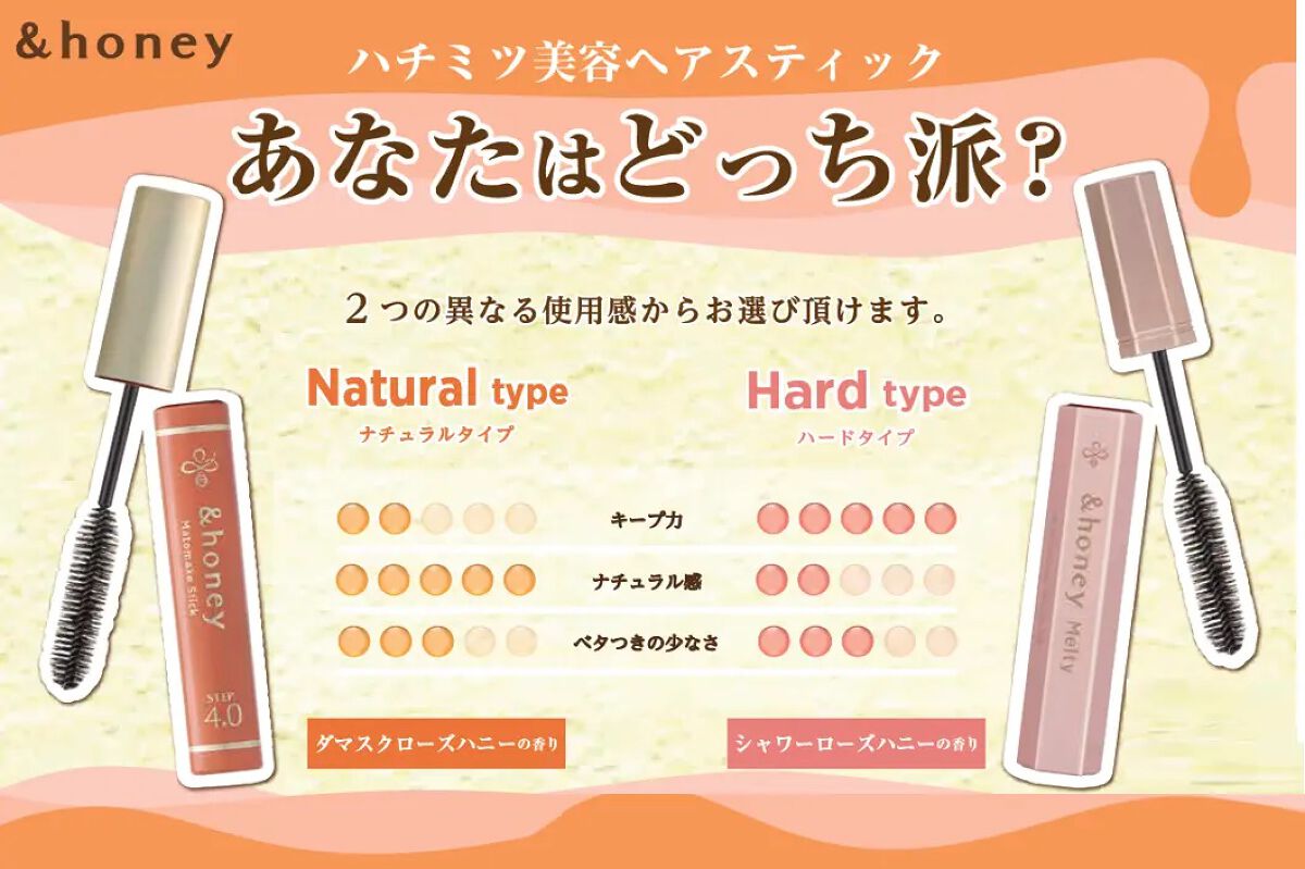 マトメイクスティック 4.0/&honey/ヘアジェルを使ったクチコミ（2枚目）