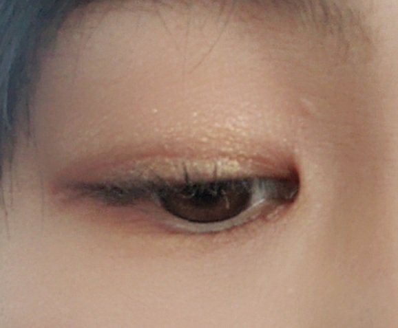 クリーミータッチライナー/キャンメイク/ジェルアイライナーを使ったクチコミ（3枚目）