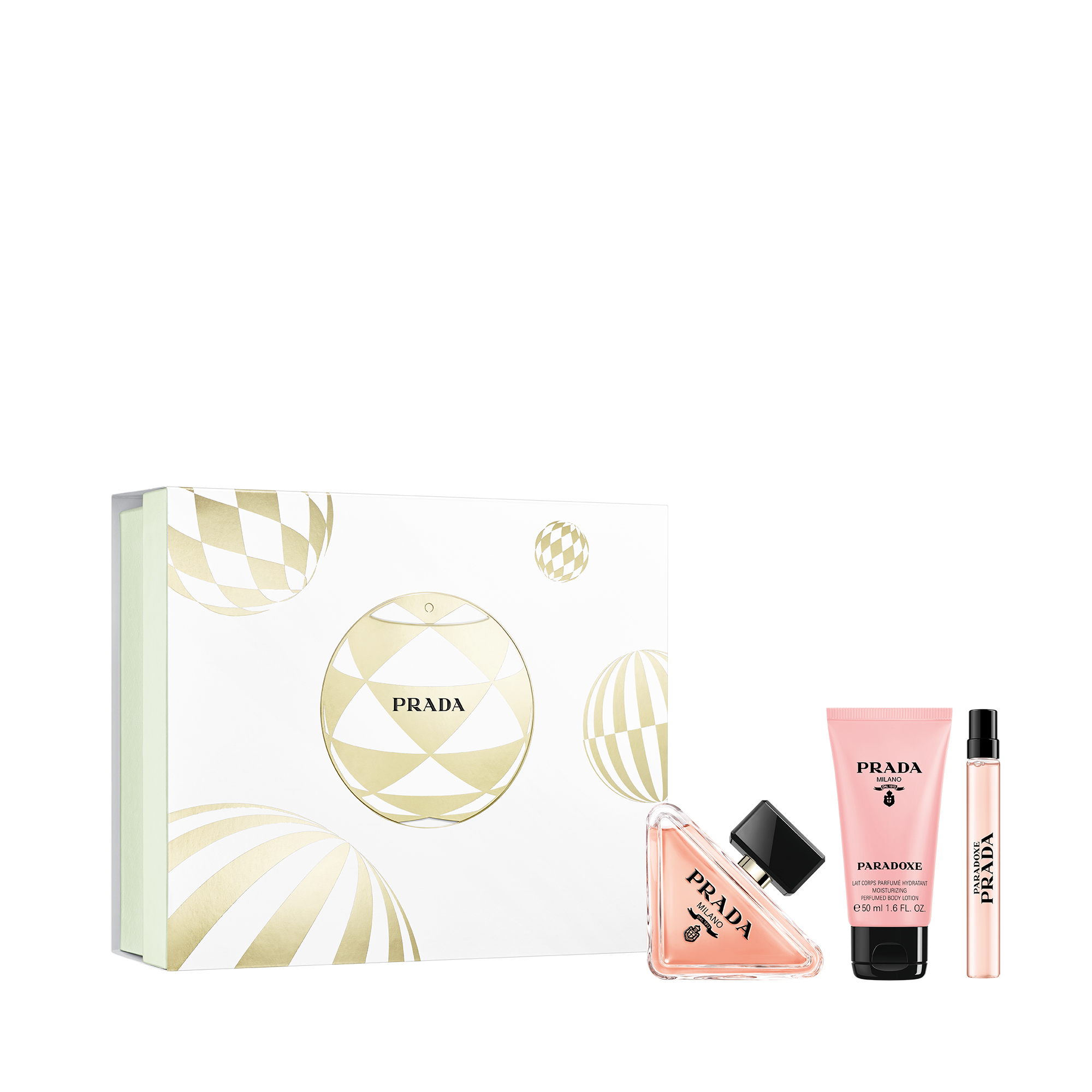 PRADA BEAUTY プラダ パラドックス オーデパルファム セット 90mL＋10mL＋ボディローション 50mL