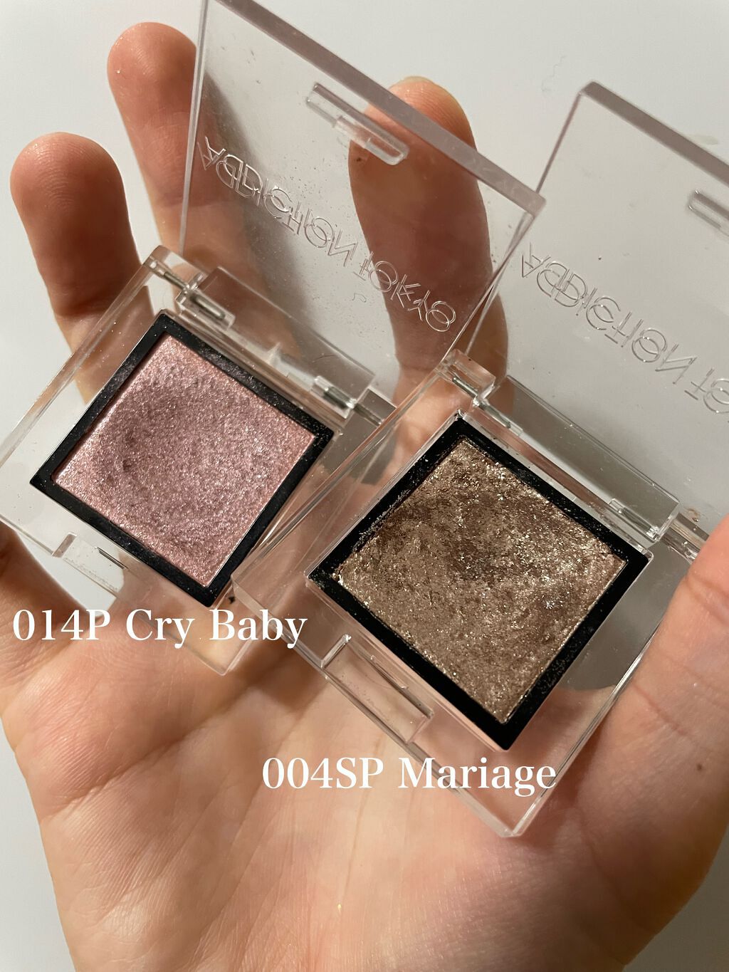 アディクション ザ アイシャドウ スパークル/ADDICTION/単色アイシャドウを使ったクチコミ(2枚目)