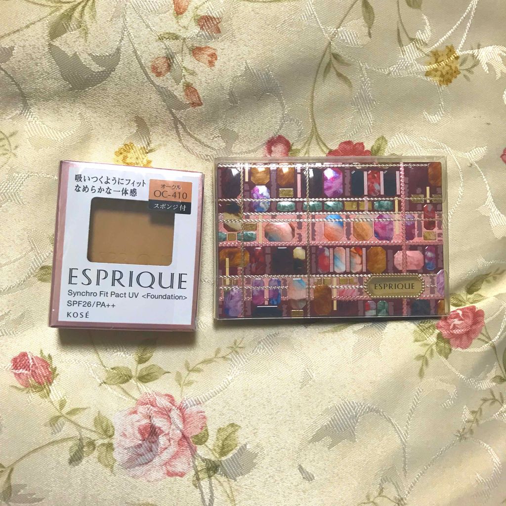 シンクロフィット パクト UV/ESPRIQUE/パウダーファンデーションを使ったクチコミ(1枚目)